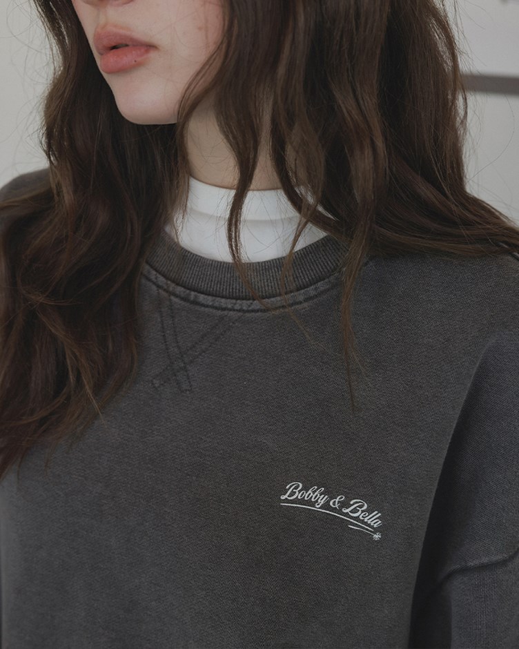 (預購預計1週內出貨)Bobby&Bella滑雪熊熊印刷衛衣