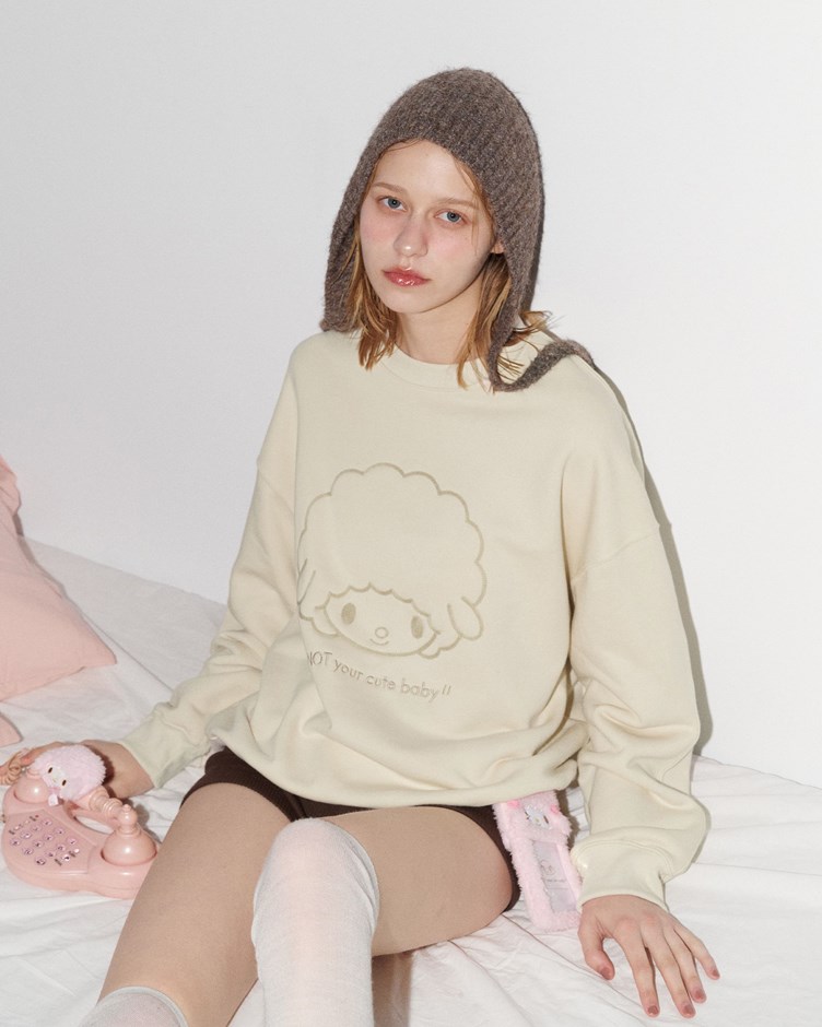 My Sweet Piano系列大臉造型大學TEE