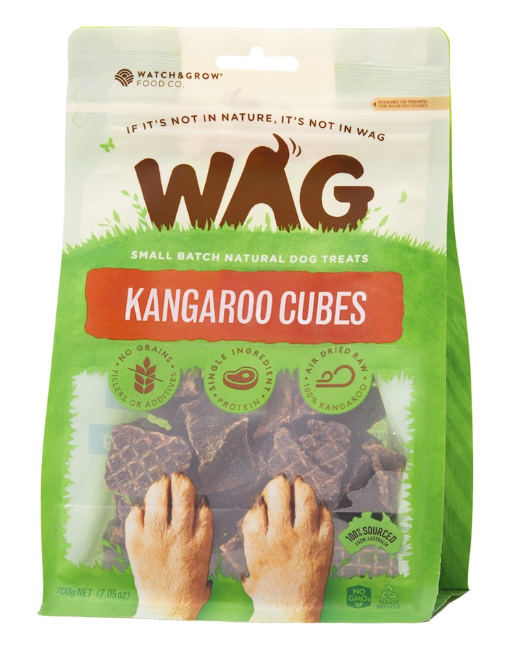 WAG 天然澳 | 袋鼠肉粒 200g