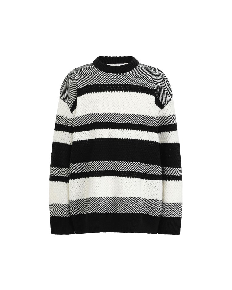 PAL color blocks knitwear