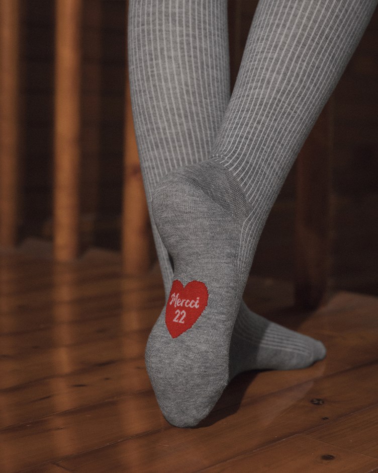 (預購12月中前出貨)棉質羅紋長襪(22)