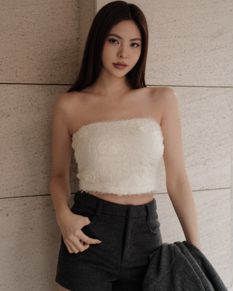 浪漫氣息玫瑰平口背心