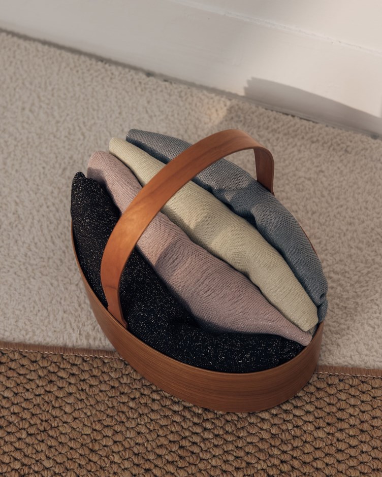 細閃小高領針織上衣