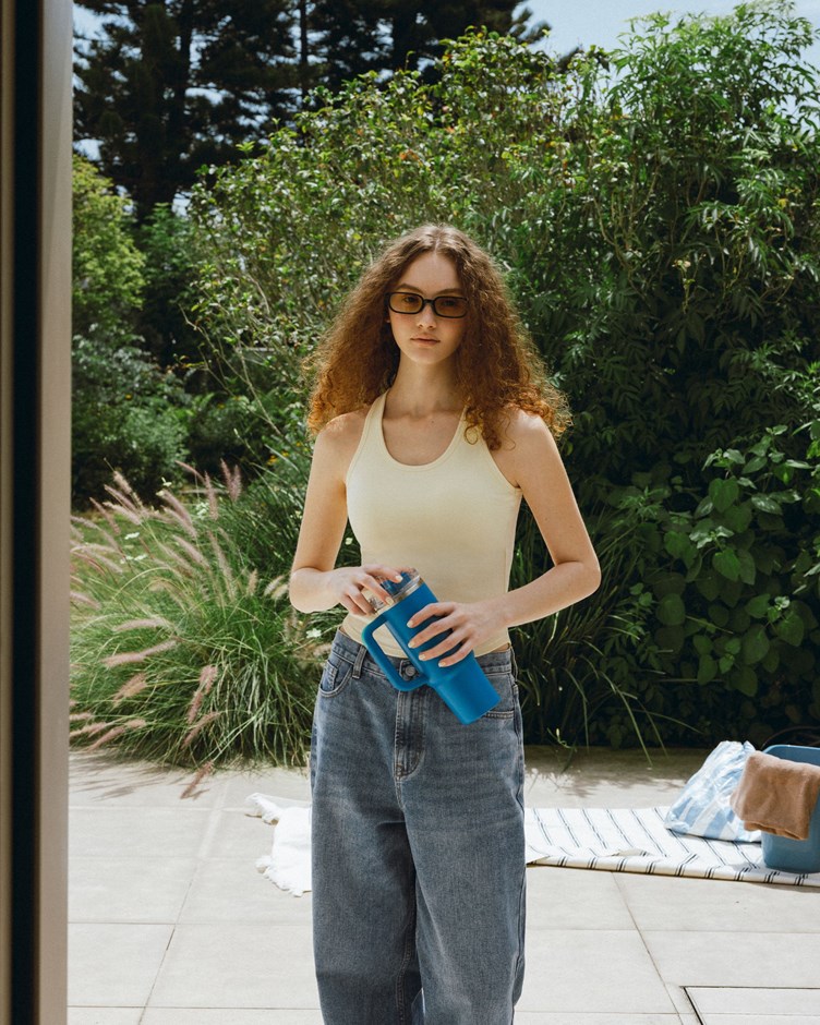 冰膚果凍棉U領削肩BRA TOP