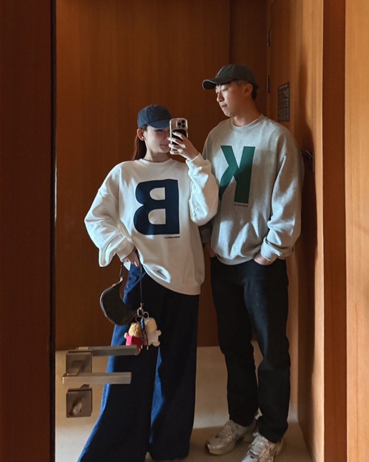 Bobby&Bella熊熊大字母衛衣