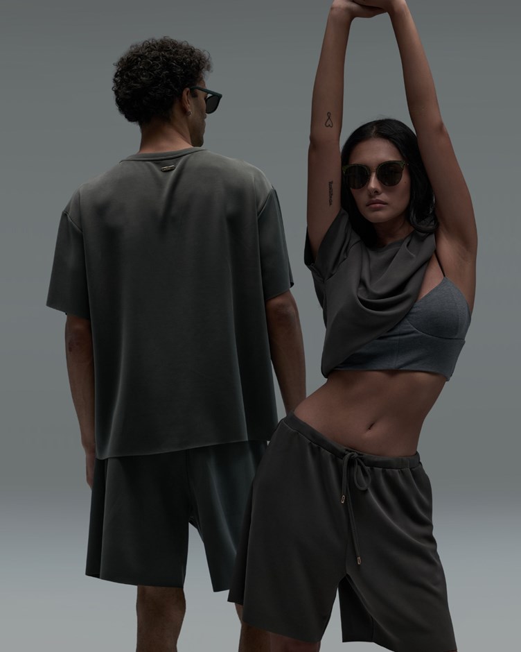 雲朵 UNISEX 抽繩休閒短褲