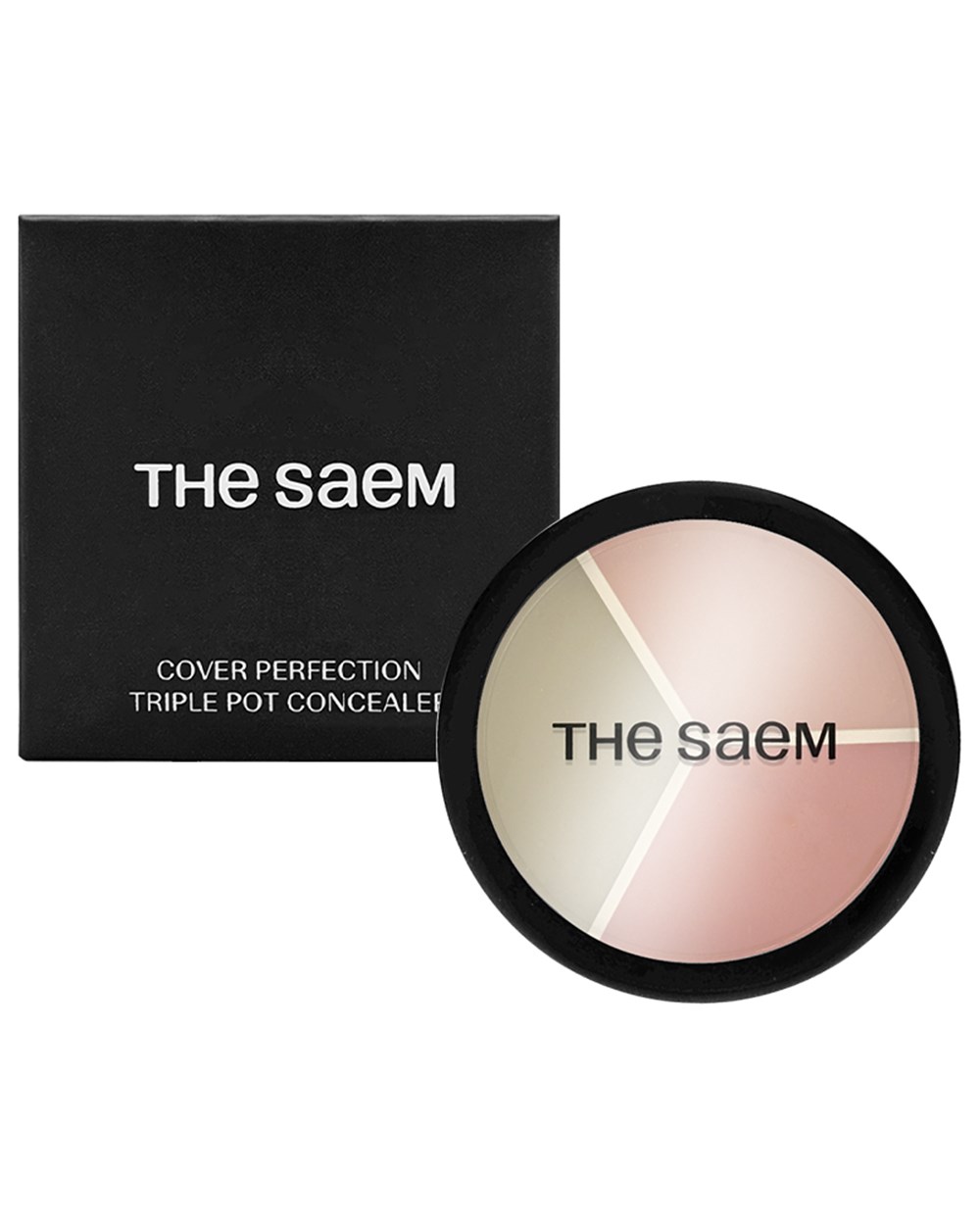 THE SAEM  完美三色遮瑕膏 13.5g #01 Correct Beige