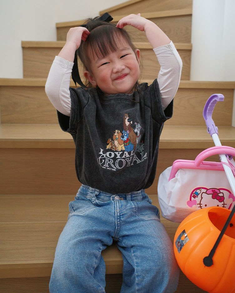 MINI小姐與流氓寬鬆TEE(童)(Disney系列)