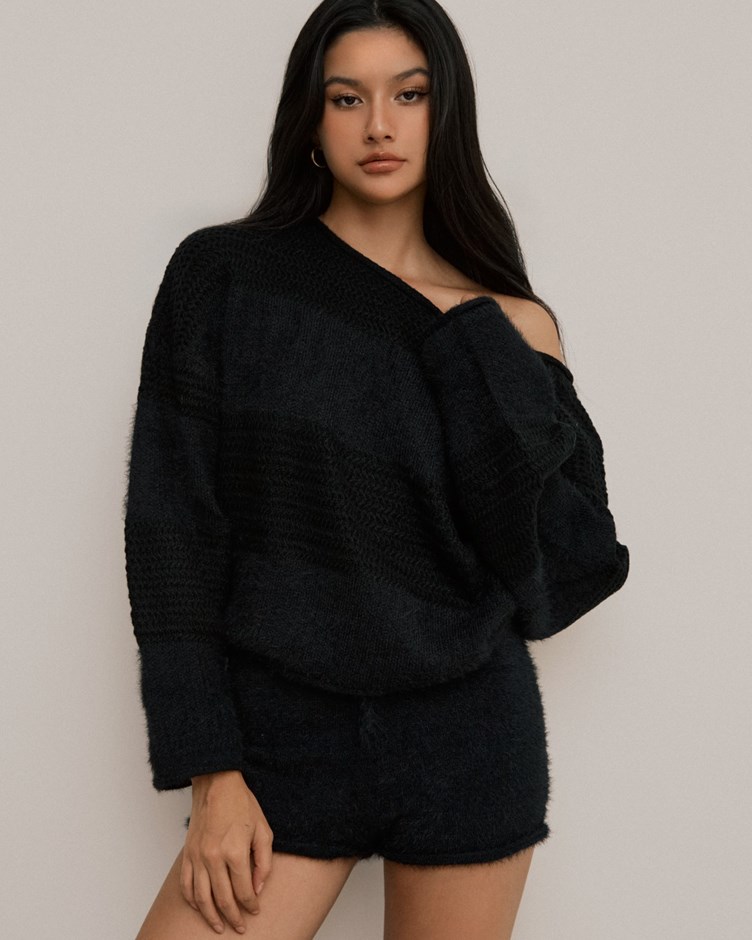 慵懶軟糯寬鬆毛衣