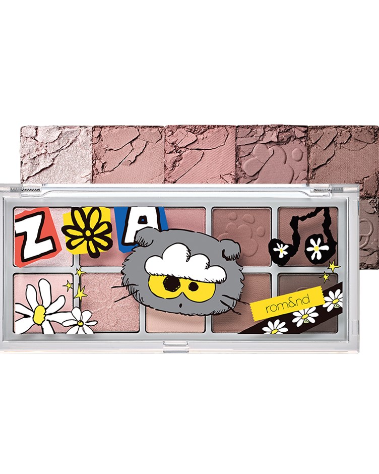 rom&nd X ZO&FRIENDS 勝過眼皮十色眼影盤