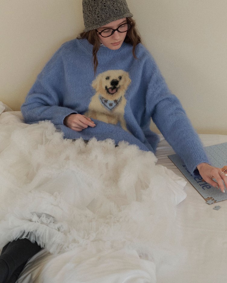 磨毛感HOOHOO針織毛衣