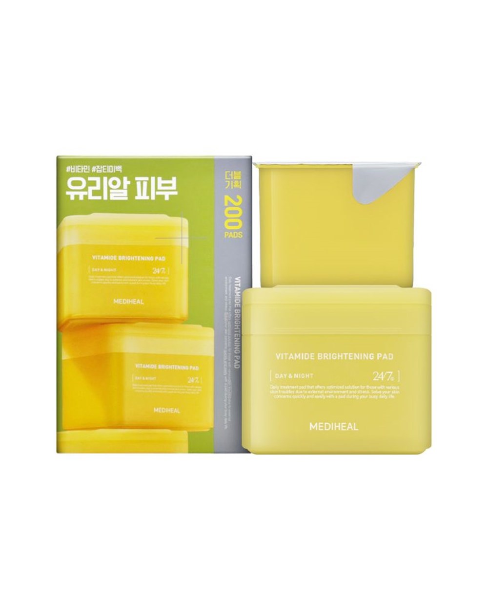 MEDIHEAL 調理化妝棉片 100片+100片補充包