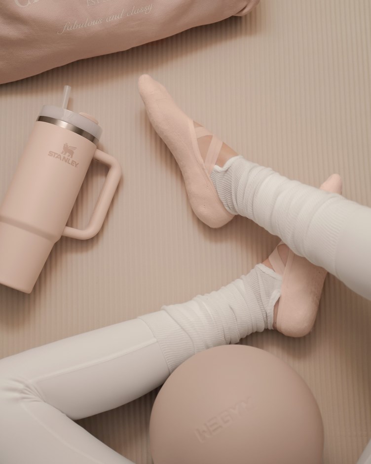 芭蕾風鬆緊帶止滑襪