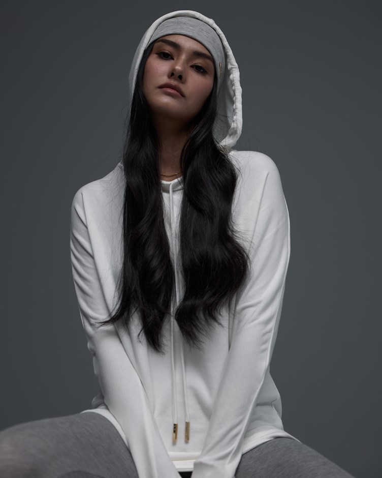 柔彈人造絲 Hoodie