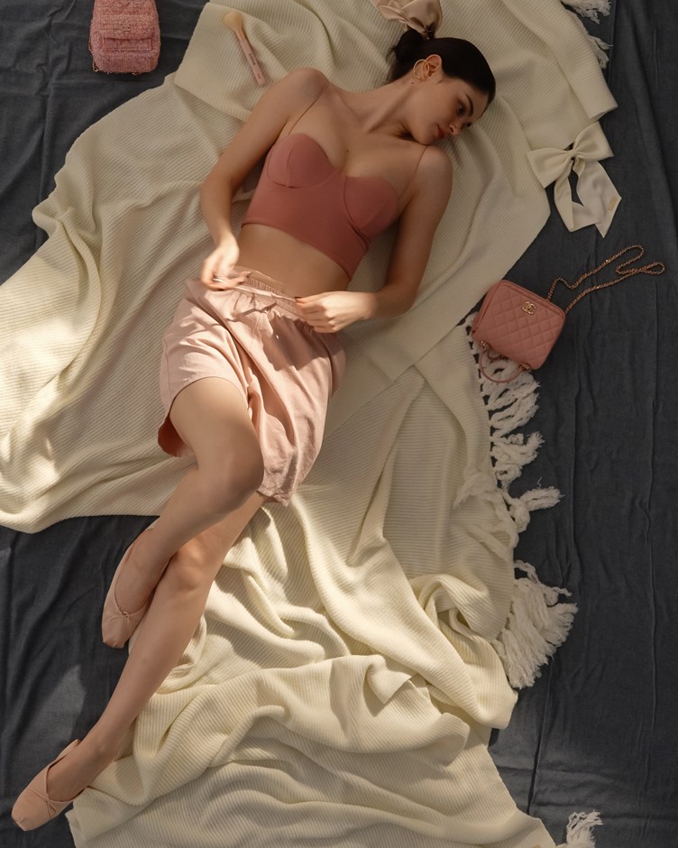 輕奢觸感｜ 中性輕薄抽繩短褲