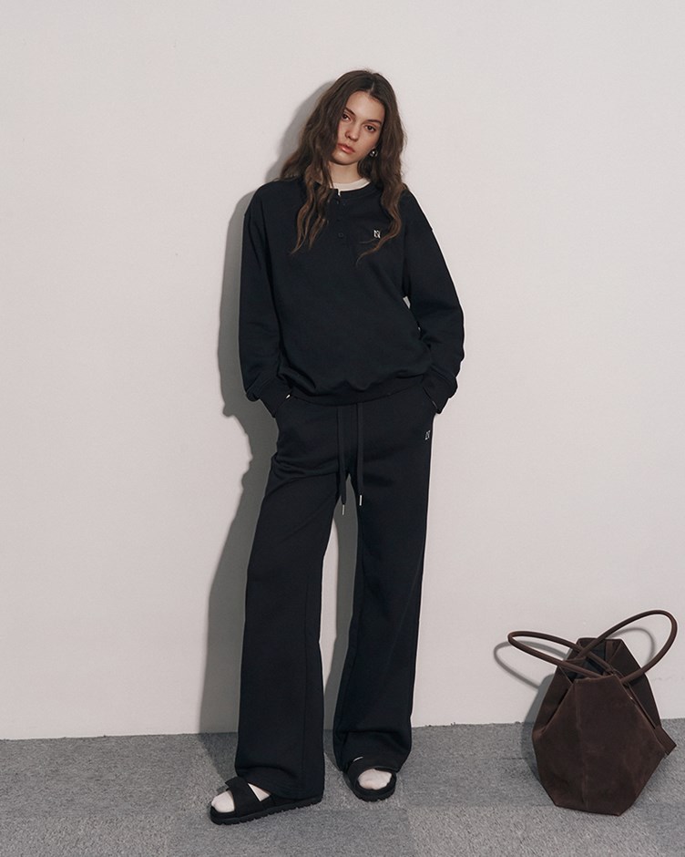 開領排釦oversize衛衣(ME.)