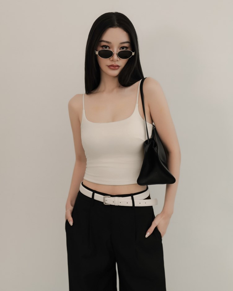 彈力天絲圓領BRATOP