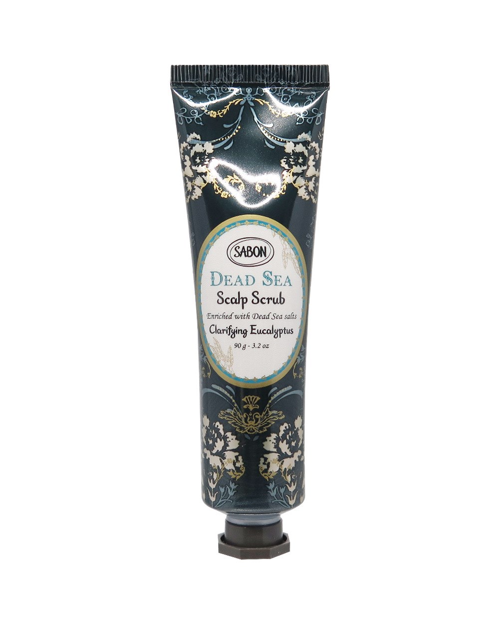 SABON 淨煥尤加利 死海黑礦泥頭皮磨砂膏(90g)(條裝)(專櫃公司貨)