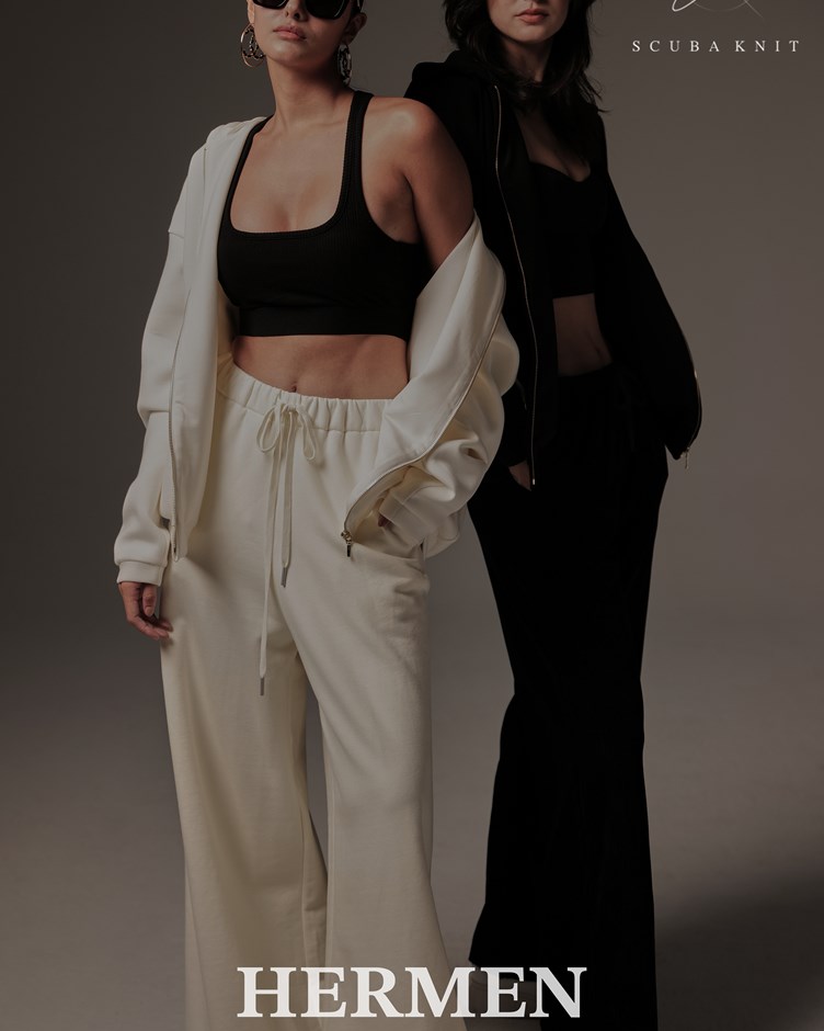 Unisex 太空棉寬鬆連帽外套