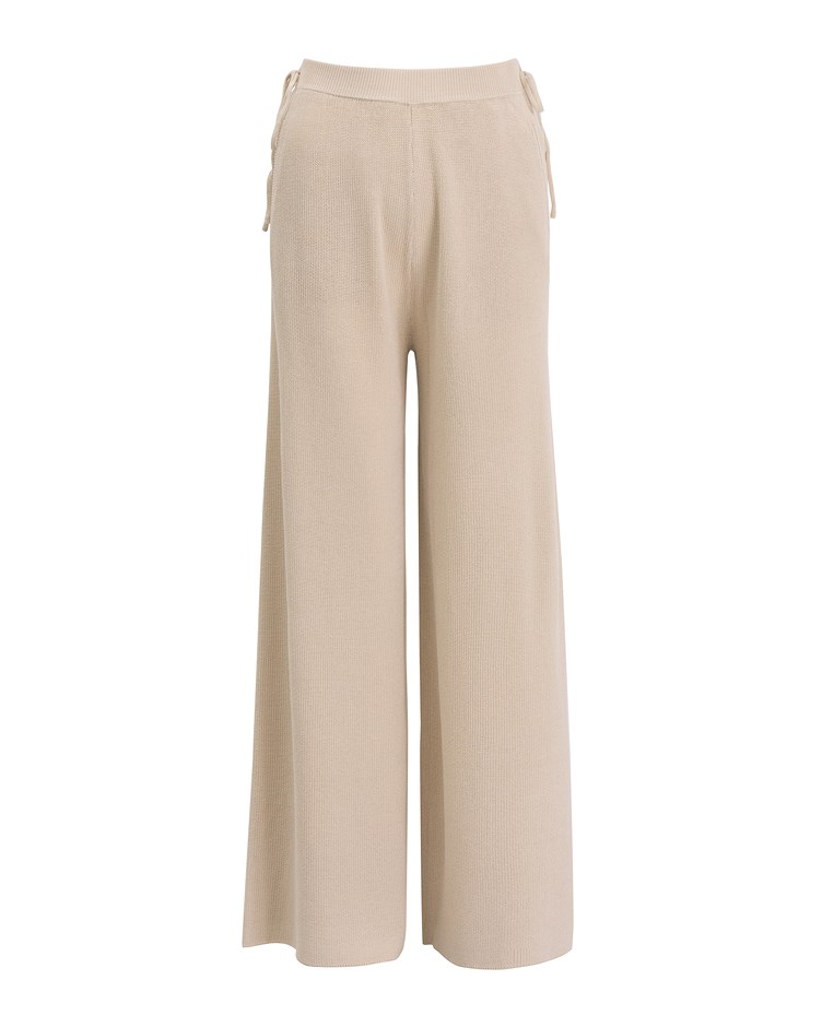 Akso knitted wide-leg trousers