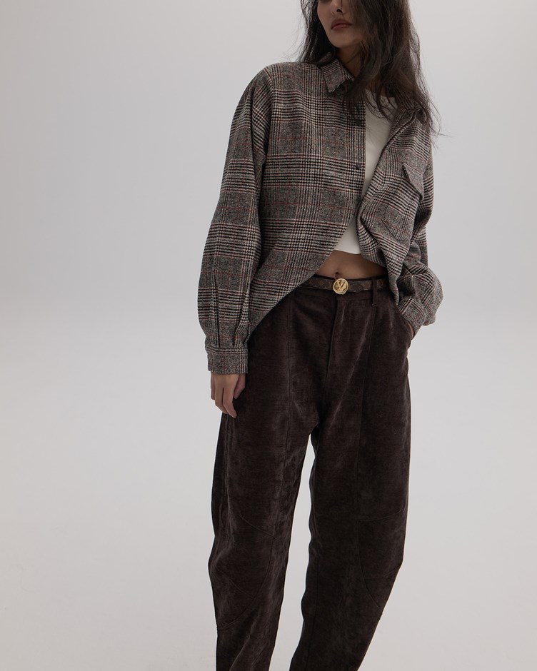 鬆弛美學｜訂製感收腰繭型褲