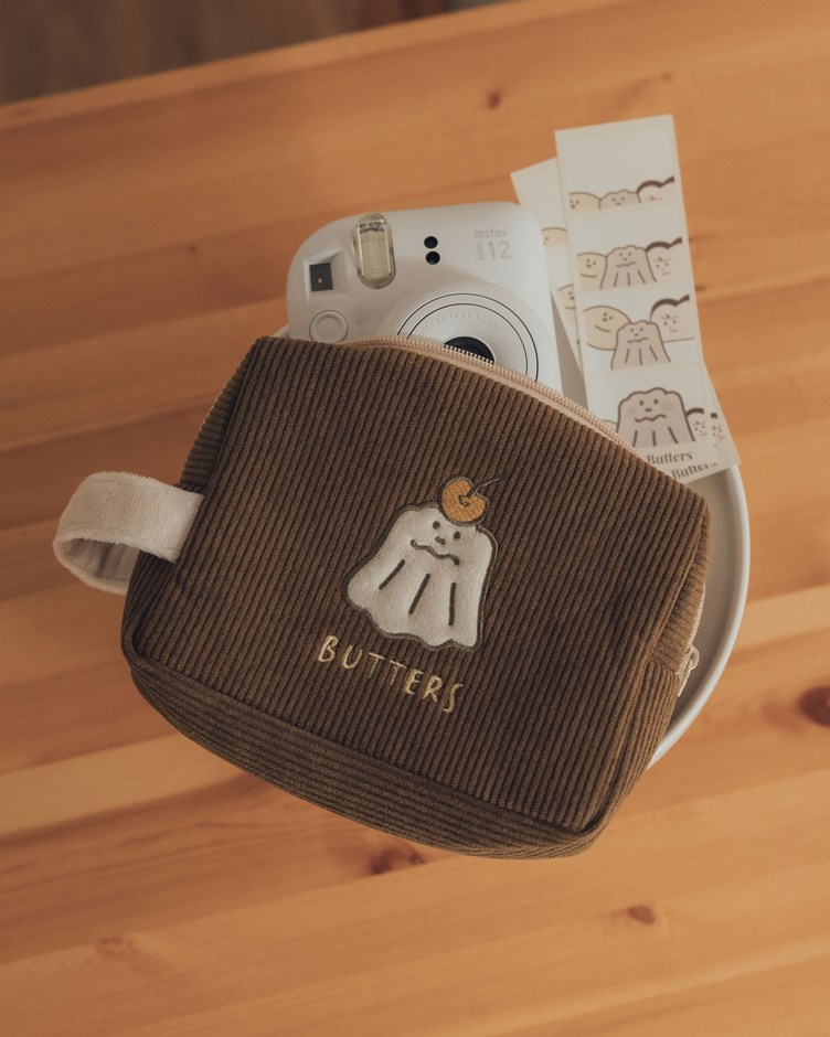 可露露燈芯絨收納包