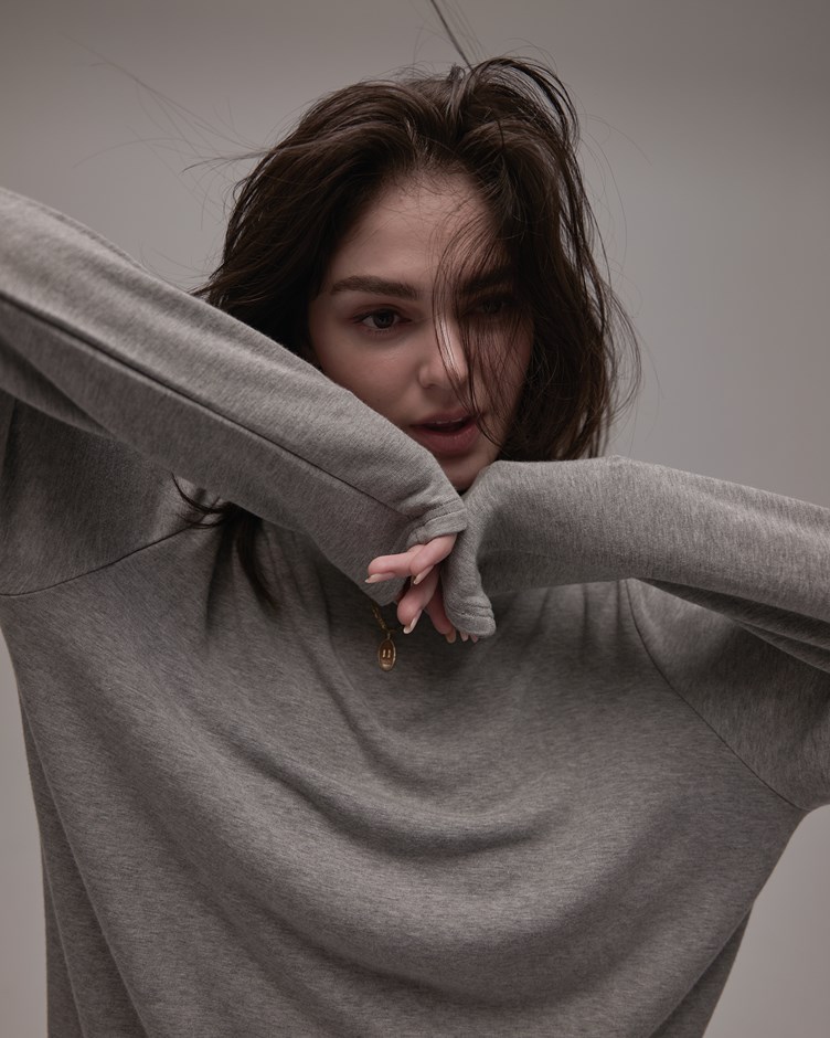 Unisex 第二層肌膚柔彈人造絲長袖