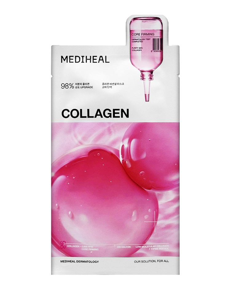 MEDIHEAL 精華面膜(積雪草/茶樹/玫瑰/維他命C/膠原彈性)