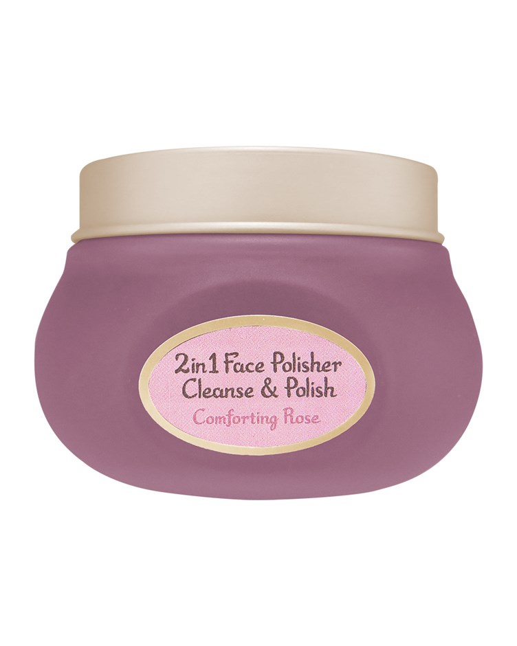 SABON 二合一臉部純淨磨砂膏-珍萃玫瑰(125ml)(專櫃公司貨)