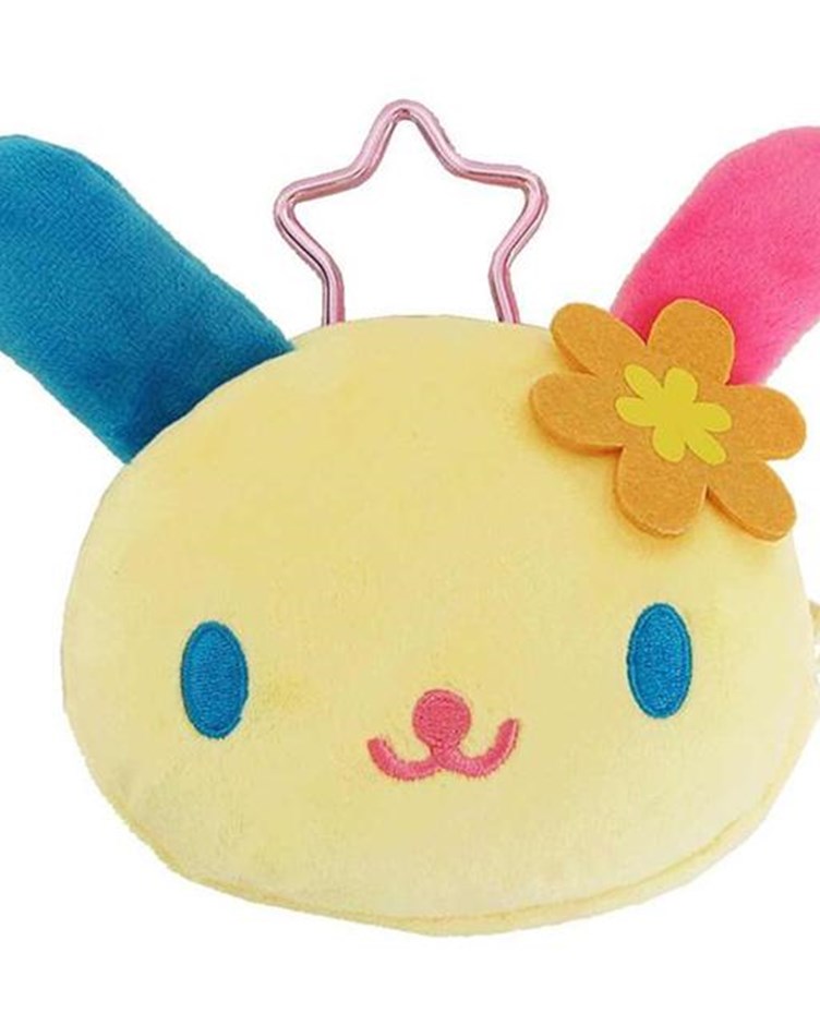 Sanrio 三麗鷗絨毛造型零錢包吊飾 (花小兔)