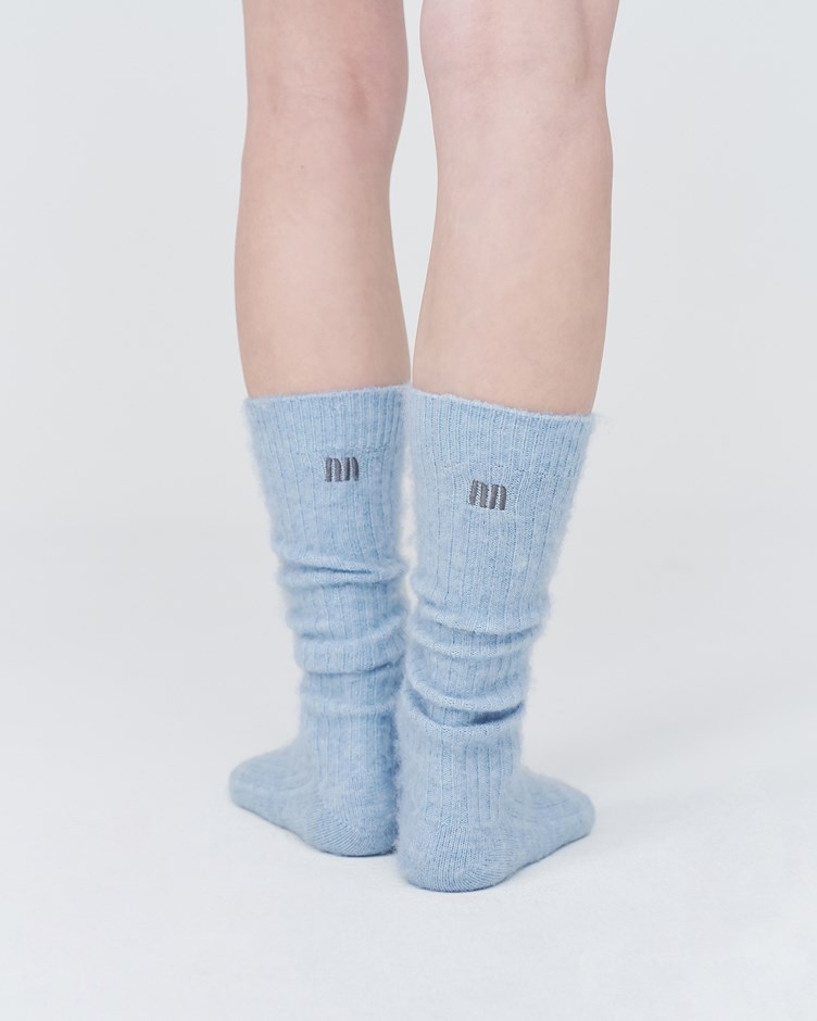 羊毛混紡長筒襪