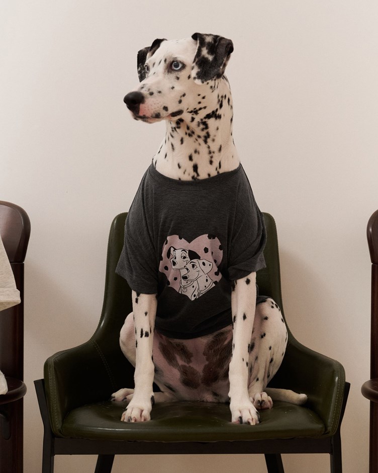 Disney 101忠狗系列Pongo & Perdita愛心合身TEE