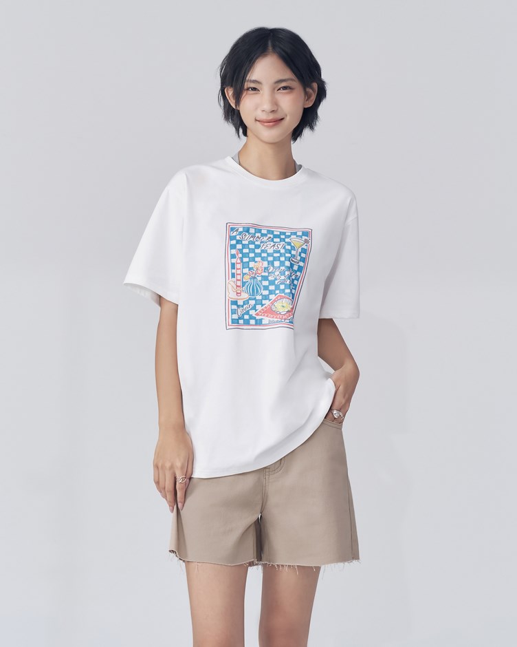 夏日饗宴寬版圖TEE