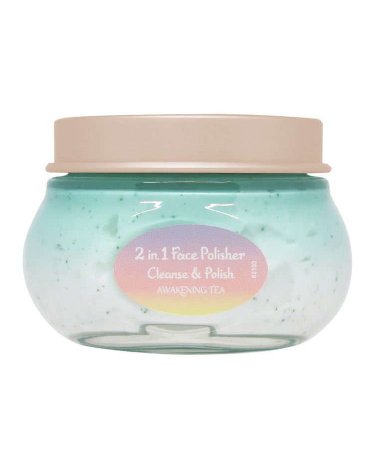 SABON 二合一臉部磨砂膏-檸香茶語(125ml)(專櫃公司貨)