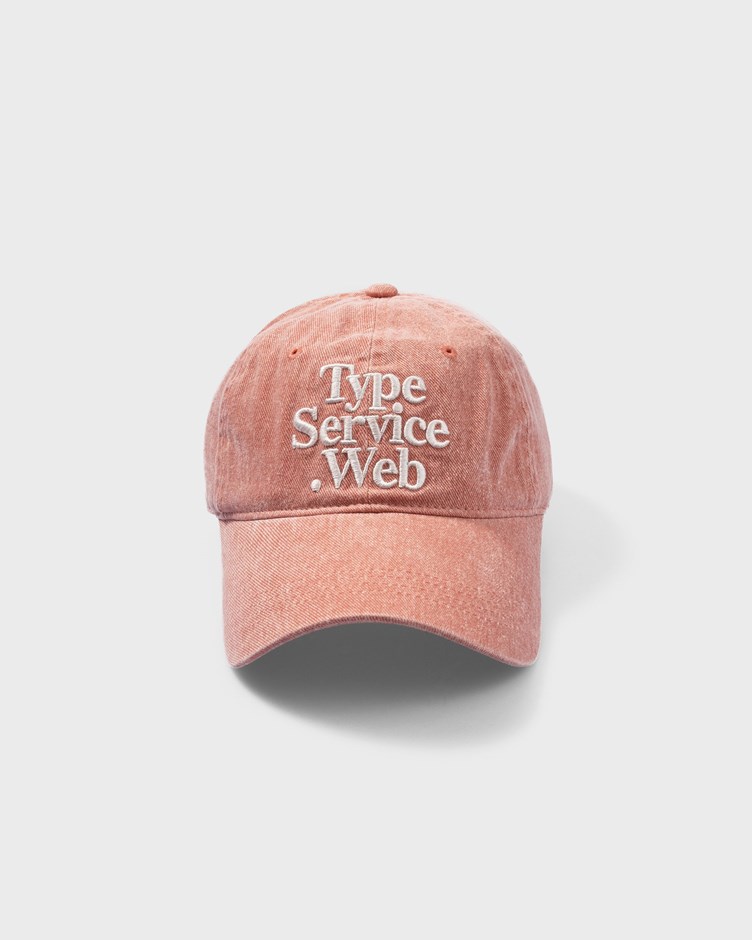 Typeservice Web 品牌棒球帽-亮橘