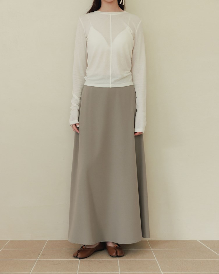 份量感垂墜傘擺西裝裙