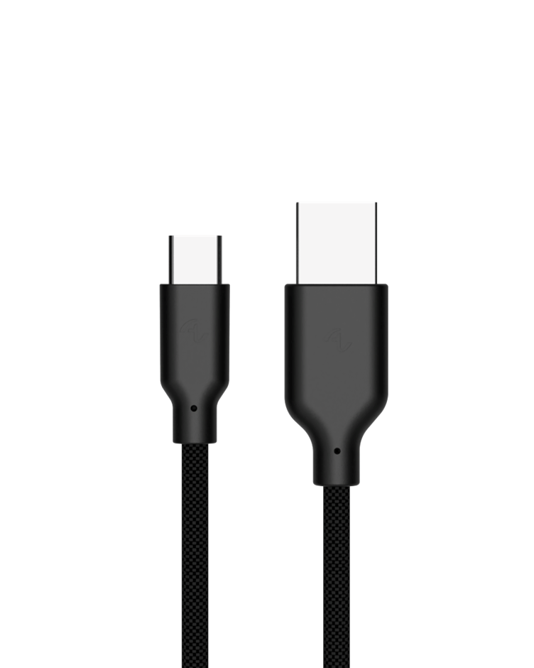 Allite Easy Cable 磁吸收納編織快充線（USB-A to USB-C）