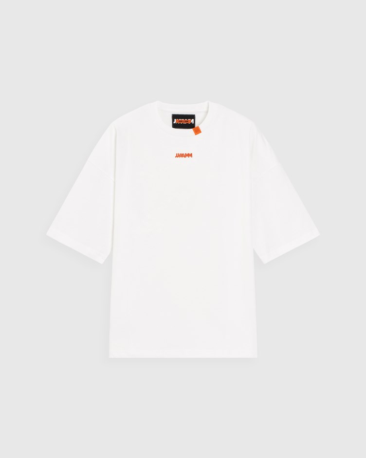 JJAAMM-EMBROIDERED LOGO T-SHIRT