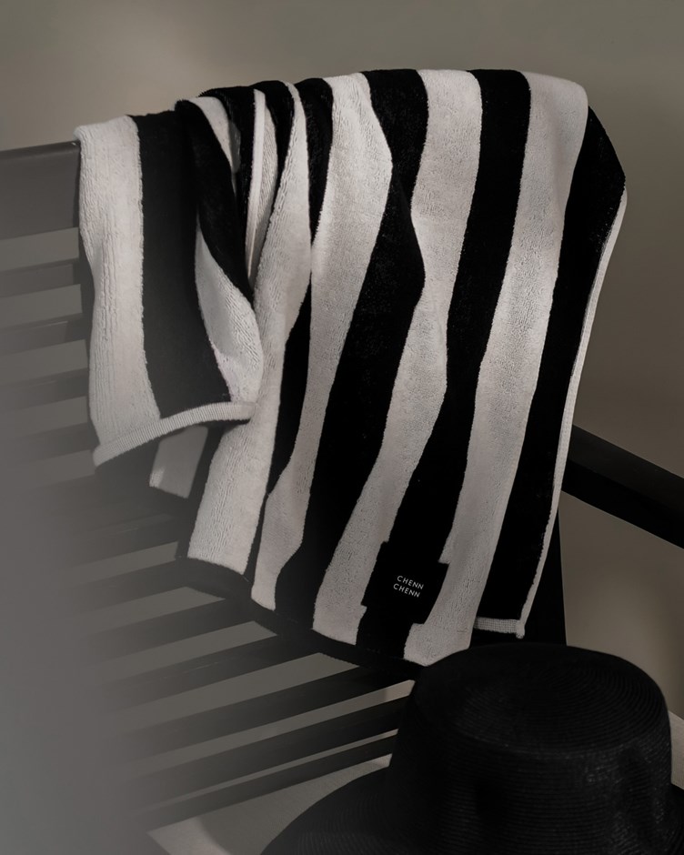 100% COTTON STRIPE TOWEL
